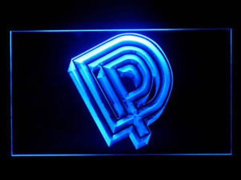 Deep Purple 2 LED Neon Sign